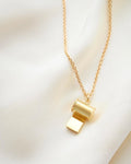 The Cutest Pendant of All A Swedish Vintage Mini Whistle Pendant on Chain 18K Gold