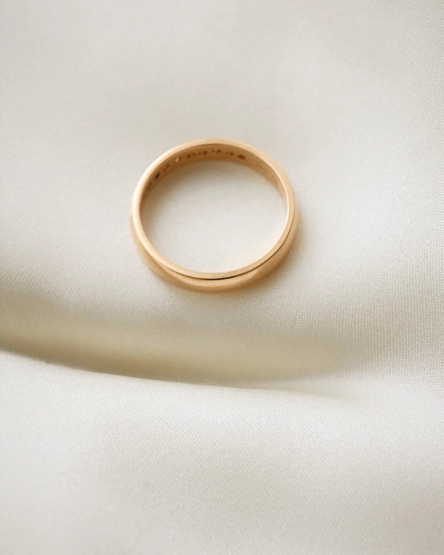 Antique Swedish Diamond Band 18K Gold