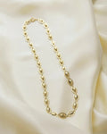 Super Cute Fancy Link Antique Necklace 14K Gold 1940