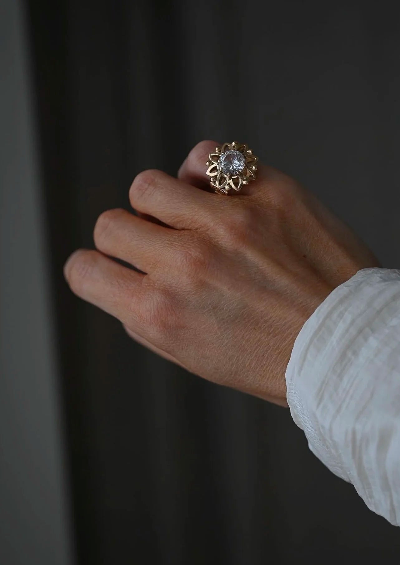 The Sunshine on Your Finger Ring Vintage 1950s Sweden