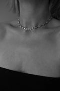 The Prettiest of Silver Necklaces Denmark 1950s
