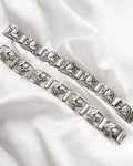 25 Grams Vintage Flower Dream Bracelet Silver Sweden 1951