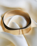 Smaller Sized Vintage Dream Bracelet w Angled Edges 14K Gold
