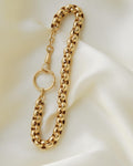 Rare Jumbo Rolo Link Watch Chain 18K Beg. 1900s