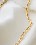 Sexy Solid Swedish Vintage Anchor Chain 18K Gold