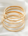OMJ FINE JEWELRY : The Heirloom Bangle 18K Gold