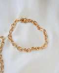 Amazing Swedish Vintage Anchor Bracelets 18K Gold