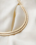 Long Amazing Rare Geneva Link Necklace 14K Gold 1960
