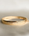 Art Deco Dream Bangle 18K Gold