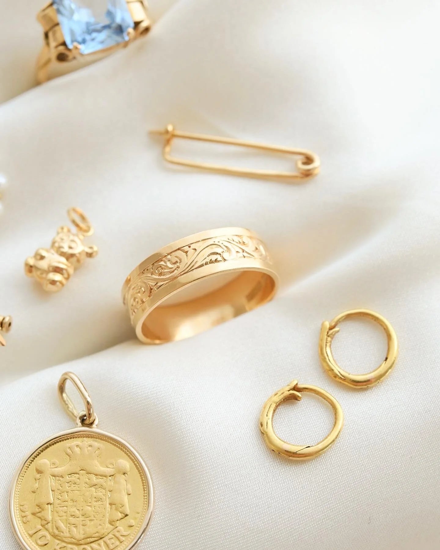 Saturday Selection Danish and Swedish Antique and Vintage Pieces 18-22K Gold 1800-1984