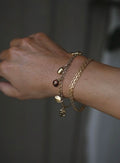Stunning Radiant Vintage Bracelet 18K Gold Sweden 1960s
