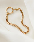 Extraordinary Chunky 23 Grams Antique Watch Chain Bracelet 18K+ Carat Beg. 1900s