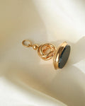 Rare Antique Bloodstone Watch Fob Seal 18K Gold 1910s