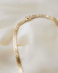 Amazing Mid Size Danish Vintage Necklace 14K Gold 1960s