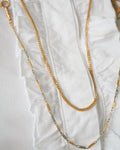 Amazing Two Toned Antique Watch Chain Choker 18K Gold 1940s