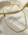 Vintage Viggo Pedersen Curb Link Chain 14K Gold 1960s