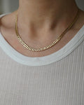 Stunning Vintage Curb Link Chain 14K Gold 1963