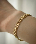 Extraordinary X Link Bracelet 18K Gold 1965