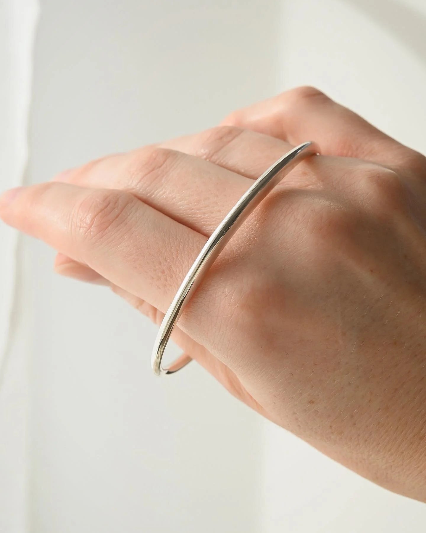 Danish Georg Jensen Vintage Bangle Silver