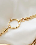 Dreamy 16 Grams Antique Watch Chain Fully Marked 18K Gold 1928