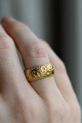 The Perfect Antique Wedding Band 18K Gold 1915