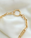 Sublime Antique Swedish Fancy Link Watch Chain 18K Gold