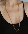 Rare Ultra Long Anchor Chain 14K Gold