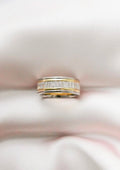 Special Baguette Cut VS Diamond Eternity Ring 1.20 carats 18K Gold