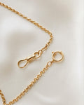 Rare Antique 18 Inches Watch Chain 18K Gold 1900s