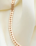 Super Rare Rose Gold Danish Vintage Necklace by HC Hansen 14K Rose Gold 1960