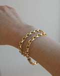Classic Chunky Monkey Vintage Anchor Bracelet 14K Gold