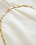 Rare Longer Danish Vintage Cleopatra Necklace 14K Gold 1966