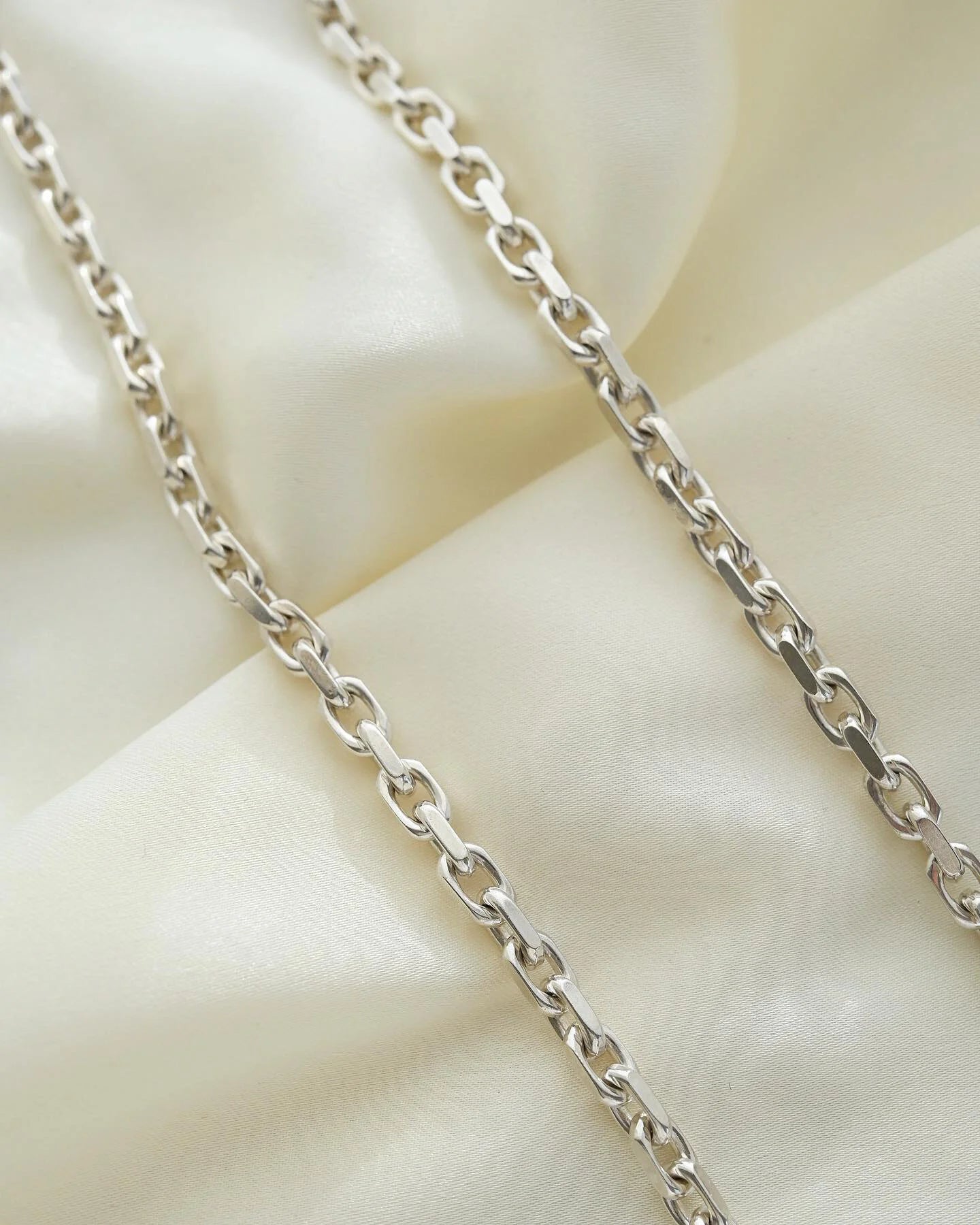 Shipping included! The Best Danish Vintage Silver Anchor Link Chain