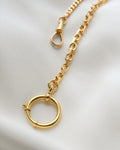 Extraordinary HEAVY 80 Years Old Watch Chain 18K Gold Sweden 1940s