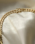 Absolutely RARE and Stunning Jumbo Geneva Link Necklace 14K Gold 1960s