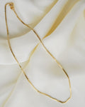 Shipping included! Gorg Italian Vintage Box Chain 18K Gold