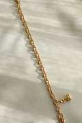 The Little Mermaid Sizeable Anchor Bracelet 14K Rose Toned Gold 1960s
