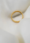 Exquisite High Carat Antique Patterned Band 23K Gold Sweden 1900s