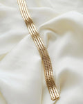 Gorg Wide Heavy Geneva Link Vintage Bracelet 14K Gold