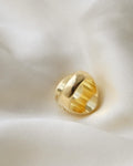 The Most Perfect Antique Onyx Signet Ring 11 Grams 18K Gold