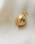 Spinning Swedish Vintage Earth Globe Vintage Pendant 8 Grams 18K Good