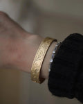 Antique Bangle Smaller Wrist 18K Gold 1930 Sweden