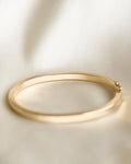 Amazing SOLID HEAVY Vintage Bangle 14K Gold