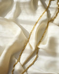 Rare Twisted Curb Chain 14K Gold 1970s
