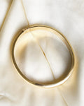 Gorg Satin Glow Bangle 14K 1960s