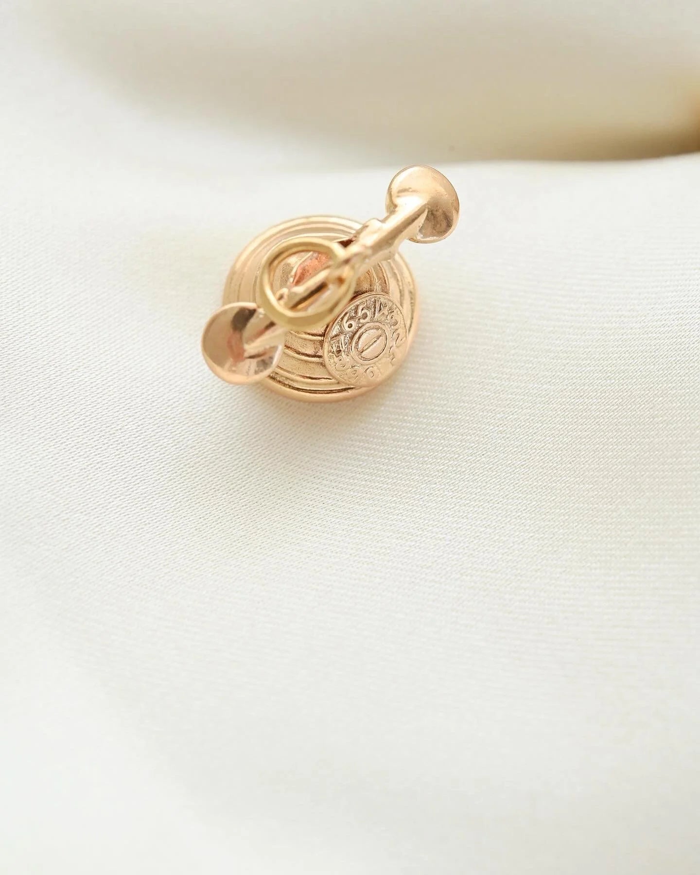 Sublime Swedish Vintage Old Telephone 18K Gold