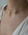 The Best Long Vintage Baby Virola Link Chain 18K Gold