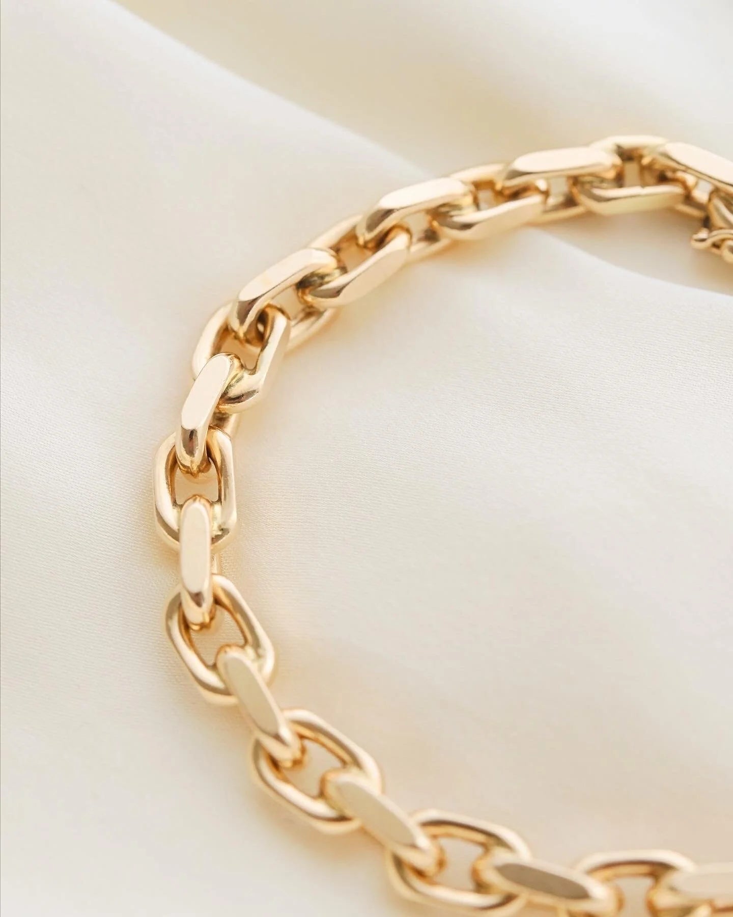 Sublime Danish Vintage Bracelet Whopping 36 Grams 14K Gold 1960