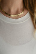 Gorgeous Sexy Brick Link Chain 29.5 Grams 14K Solid Gold