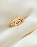 Rare Vintage Puzzle Ring 6.5 US 14K Gold